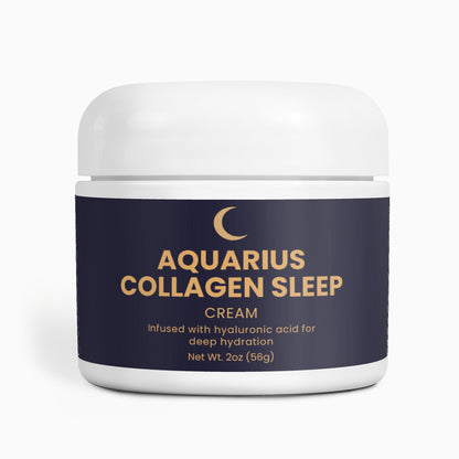 Collagen Sleep Cream: Aquarius Edition